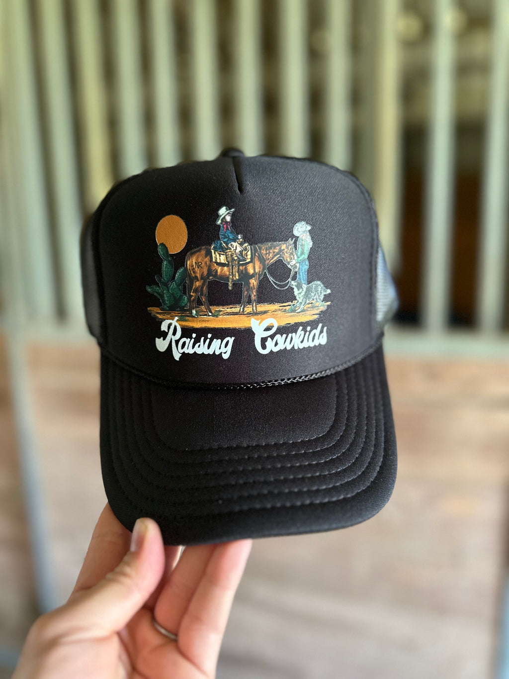 Raising Cowkids Trucker Cap