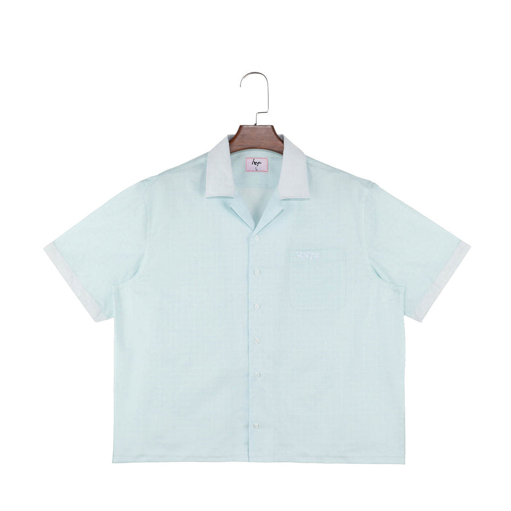 "hyp" Button Up + "The Scythe" Tee (Red)