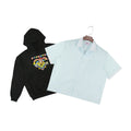PPG Hoodie + "hyp" Button Up